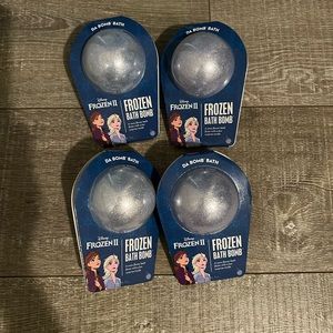 Set of 4 Frozen Bath Bombs